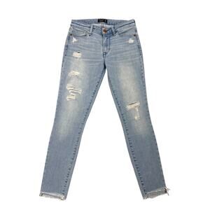 Abercrombie & Fitch Blue Denim Harper Ankle Jeans Size 24/00